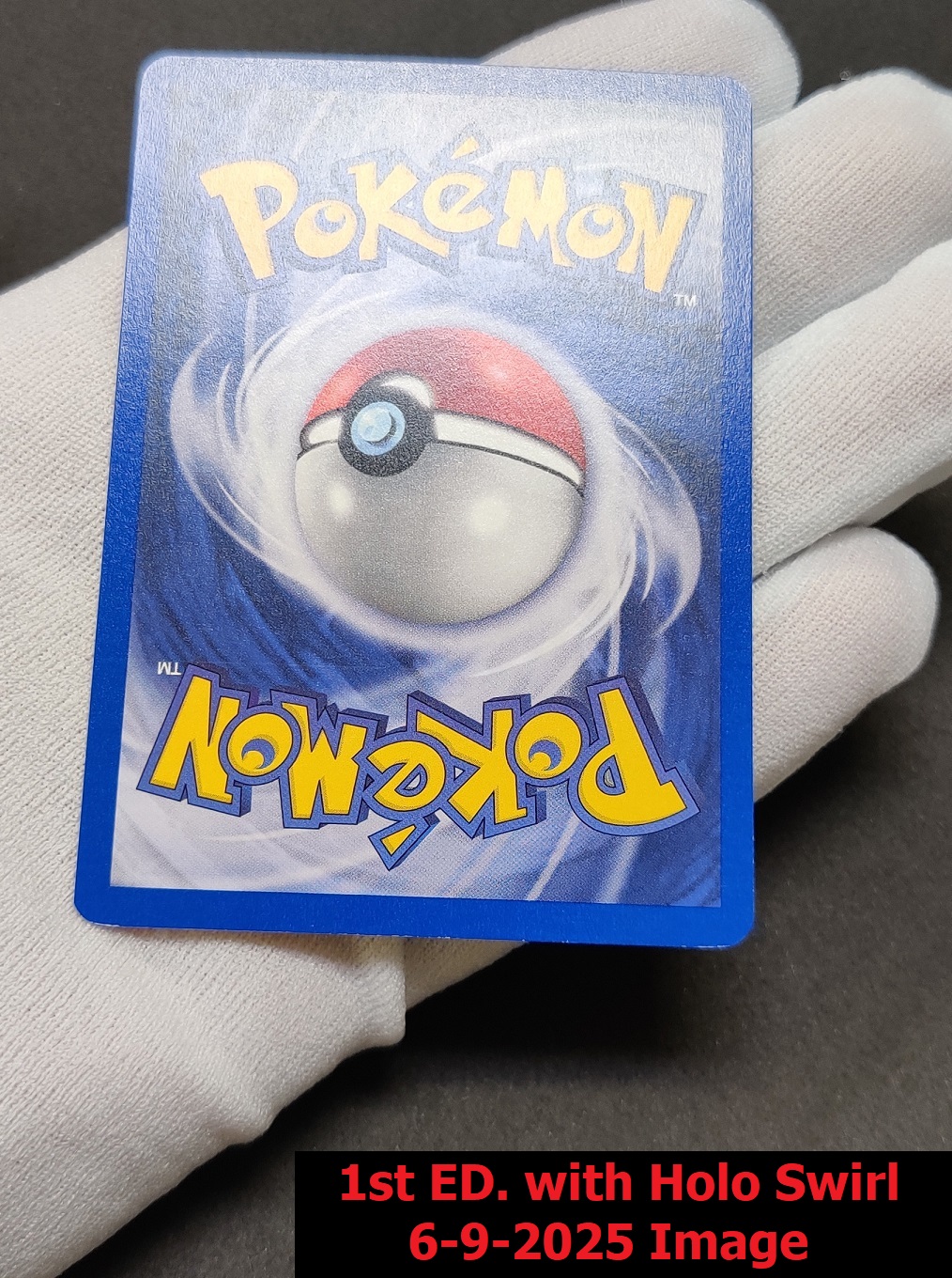 (HOLO SWIRL) The Rockets Trap - 19/132 - Holo Rare - 1st Edition